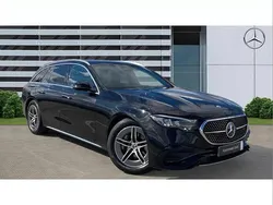 Black Used 2024 Mercedes E200 AMG line Estate | £39,197
