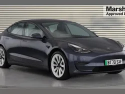 Grey Used 2020 Tesla Model 3 Long Range Sedan | £17,426 (A bit pricey)