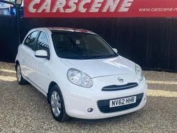 White Used 2012 Nissan Micra S Hatchback | £3,199 (Fair price)