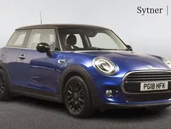 Blue Used 2018 Mini Cooper Hatch Hatchback | £12,500 (Fair price)