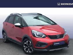 Crystal red Used 2020 Honda Jazz EX Hatchback | £17,380 (A bit pricey)