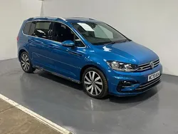 Blue Used 2020 VW Touran R-line MPV | £27,998
