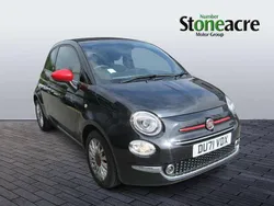 Black Used 2021 Fiat 500C Red Cabriolet | £9,595 (Fair price)