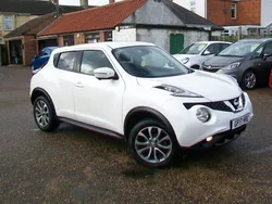 White Used 2017 Nissan Juke Tekna SUV | £7,495 (Fair price)