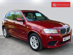 Red Used 2013 BMW X3 M Sport SUV | £7,521 (Good price)