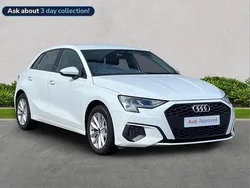 White Used 2022 Audi A3 Hatchback | £18,402 (Fair price)