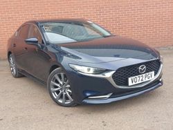 Blue Used 2022 Mazda 3 Inclusive Sedan | £18,998 (A bit pricey)