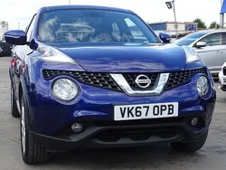 Blue Used 2017 Nissan Juke N-Connecta SUV | £4,895 (Good price)