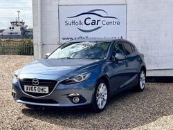 Blue Used 2015 Mazda 3 Inclusive Hatchback | £7,395 (Fair price)