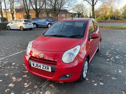 Red Used 2014 Suzuki Alto SZ4 Hatchback | £3,150 (Expensive)