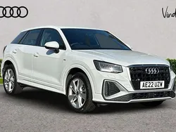 White Used 2022 Audi Q2 S-Line SUV | £18,343 (Fair price)