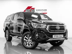 Black Used 2018 Toyota HiLux Pickup | £23,795 (Good price)