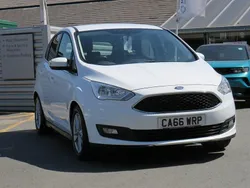 White Used 2017 Ford C-MAX Zetec MPV | £9,995 (Expensive)