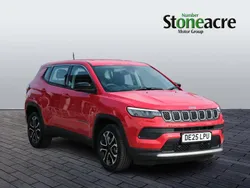 Red New 2025 Jeep Compass Altitude SUV | £27,495 (Fair price)