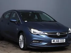 Blue Used 2016 Vauxhall Astra Elite Hatchback | £5,990 (Fair price)