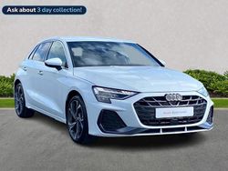 White Used 2025 Audi A3 S-Line Hatchback | £28,855 (A bit pricey)