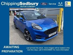 Desert island blue Used 2020 Ford Puma ST-Line X SUV | £15,295 (A bit pricey)
