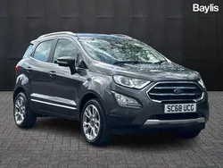 Grey Used 2018 Ford Ecosport Titanium SUV | £11,993 (Fair price)