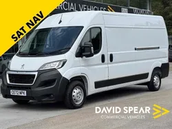 White Used 2022 Peugeot Boxer Van | £13,990 (Super price)