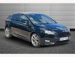 Black Used 2017 Ford Focus ST-Line Hatchback | £6,240 (Fair price)