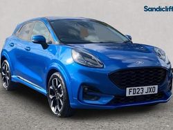 Desert island blue (exclusive paint) Used 2023 Ford Puma ST-Line X | £16,580 (Fair price)