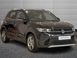 Black Used 2024 VW T-Cross R-line SUV | £24,495 (A bit pricey)