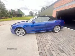 Blue Used 2014 Audi A5 Cabriolet S-Line Cabriolet | £10,750 (Expensive)