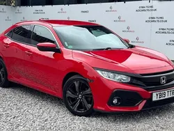 Red Used 2019 Honda Civic SR Hatchback | £10,795 (Fair price)