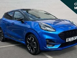 Blue Used 2022 Ford Puma ST-Line X SUV | £17,293 (Fair price)