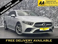 Silver Used 2019 Mercedes A200 AMG line Hatchback | £17,395 (Fair price)