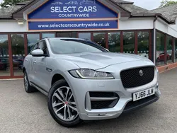 Silver Used 2016 Jaguar F-Pace R-Sport SUV | £12,495 (Fair price)