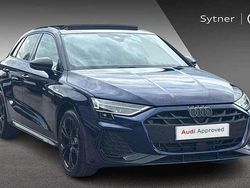 Blue Used 2025 Audi A3 e-tron Black Edition Hatchback | £35,000