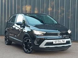 Black Used 2021 Vauxhall Crossland Elite SUV | £13,498 (Fair price)