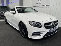 White Used 2018 Mercedes E300 AMG line Cabriolet | £19,749 (Good price)