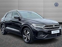 Black Used 2025 VW T-Roc R-line SUV | £27,199 (Fair price)