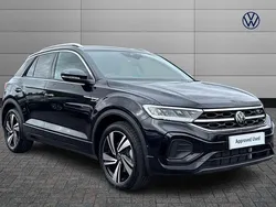 Black Used 2025 VW T-Roc R-line SUV | £27,499 (Fair price)