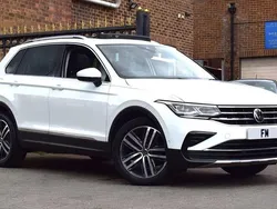 White Used 2021 VW Tiguan Elegance SUV | £16,750 (Super price)