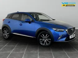 Blue Used 2017 Mazda CX-3 Inclusive SUV | £10,495 (Fair price)