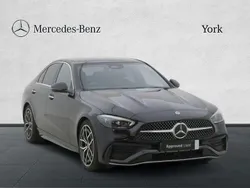Black Used 2024 Mercedes C300 AMG Line Premium Plus Sedan | £39,250
