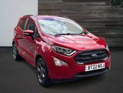 Red Used 2022 Ford Ecosport ST-Line SUV | £13,695 (Fair price)