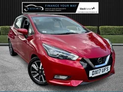 Red Used 2017 Nissan Micra Acenta Hatchback | £6,895 (Fair price)