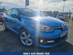 Blue Used 2014 Renault Mégane III Dynamique Hatchback | £4,799 (Fair price)