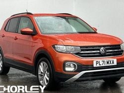 Orange Used 2021 VW T-Cross Active SUV | £17,051 (Fair price)