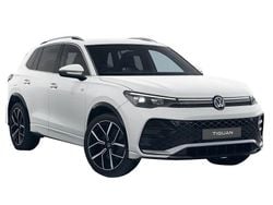 White New 2025 VW Tiguan R-line SUV | £47,990