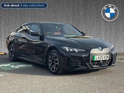 Black Used 2025 BMW i4 M Sport Sedan | £33,499 (Super price)