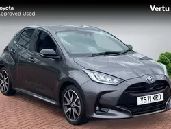 Grey Used 2021 Toyota Yaris Hybrid Hatchback | £16,305 (Fair price)