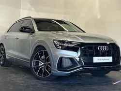 Silver Used 2023 Audi Q8 Black Edition SUV | £52,995 (Fair price)