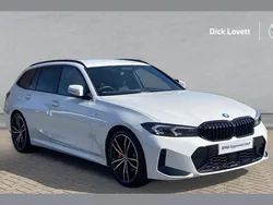 White Used 2024 BMW 320 M Sport Estate | £35,000 (A bit pricey)