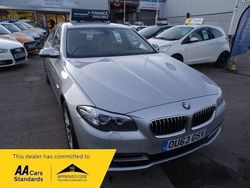 Silver Used 2013 BMW 520 Sedan | £8,699 (Fair price)