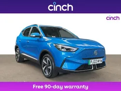 Blue Used 2022 MG ZS Trophy Sedan | £13,299 (Fair price)